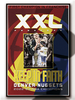 KEEP IN FAITH DENVER NUGGETS 2022-2023 NBA CHAMPIONS FIRST CHAMPION IN FRANCHISE