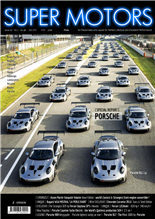 Supercar magazine cover featuring Aston Martin Vanquish Volante Wave Edition, Bugatti W16 Mistral La Perle Rare, Chevrolet Corvette ZR1X Stars & Steel Edition, Ferrari Daytona SP3 by Novitec, Ferrari 12Cilindri, Porsche Cayenne Turbo Electric, Porsche 909 Bergspyder and Porsche 917